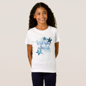Wens op een Starfish T-shirt (Voorkant volledig)