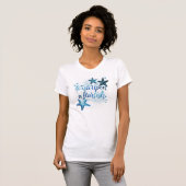 Wens op een Starfish T-shirt (Voorkant volledig)