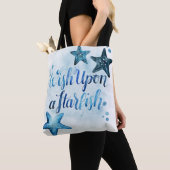 Wens op een Starfish Tote Bag (Dichtbij)