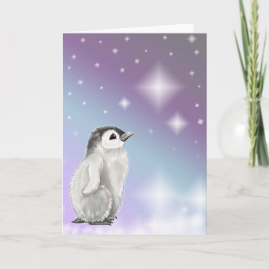 Wens op een ster... feestdagen kaart (Voorkant)