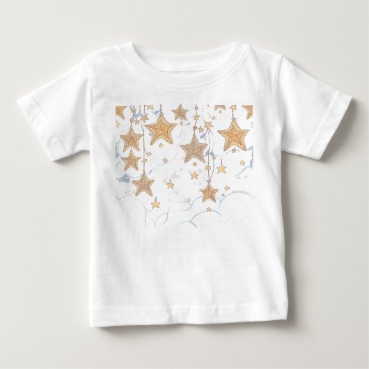 Wens Op Een Ster Kinderen T-Shirt (Voorkant)