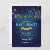 Wens op een ster party uitnodiging (Voorkant)