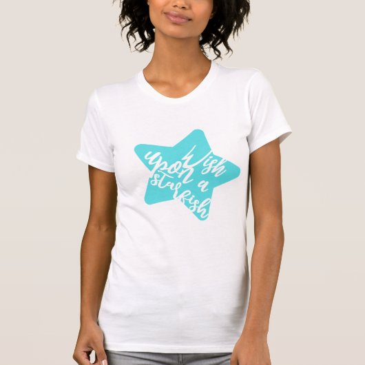 Wens op een stervis ⎥ zomer T-shirt (Voorkant)