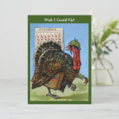  wens: Thanksgiving Turkije, ZPR Kaart (Staand voorkant)