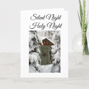 WENS U EEN "WARM" EN "MERRY" CHRISTMAS FEESTDAGEN KAART