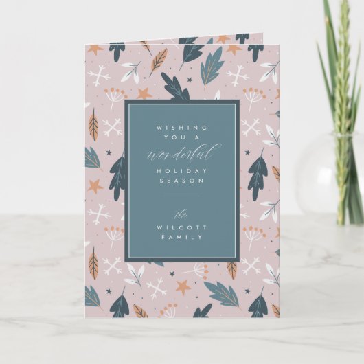 WENS U EEN WETENSCHAPPELIJKE HOLIDAY | Foto toevoe Feestdagen Kaart (Voorkant)