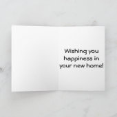 WENS U IN "UW NIEUWE HUIS" HOUDT AANKONDIGING (Binnen)