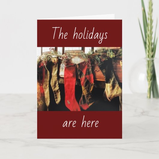 ***WENS U NORM WAS BIJ CHRISTMAS** MISS U KAART (Voorkant)