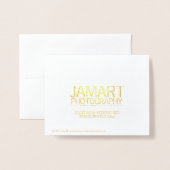 WENS U Vakantie Kaart Gold (Met envelop)