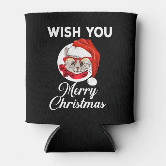 WENS U VROLIJK KERSTFEEST BLIKJESKOELER (Voorkant)