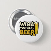 wens-u-was-bier ronde button 5,7 cm (Voorkant /achterkant)