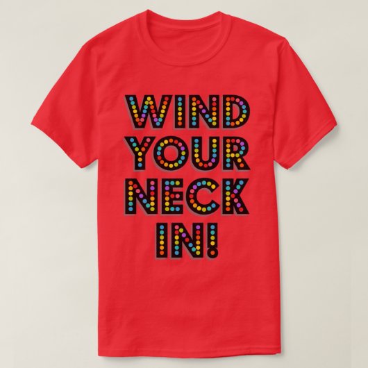 WENS UW NECK IN T-SHIRT (Design voorkant)