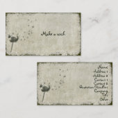 wens visitekaartje (Voorkant / Achterkant)