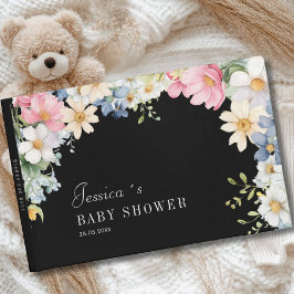 Wens voor Baby! Wildflower, Baby shower Gastenboek