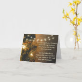 Wens voor schone lucht kaart (Gele Bloem)