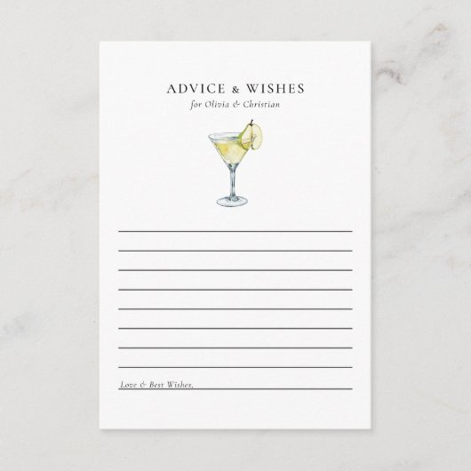 Wens Vrijgezellenfeest advies Kaart (Voorkant)