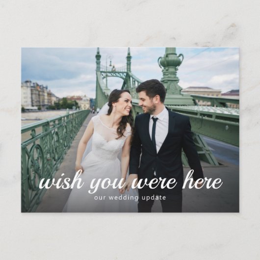 Wensdat u hier de foto van de Update van de Elopem Aankondigingskaart (Voorkant)