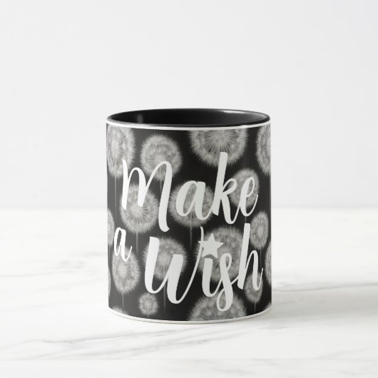 Wensdenken "Maak een Wens" Mok (Midden)