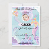 wenselijke verjaardagsuitnodigingskaart kaart (Achterkant)