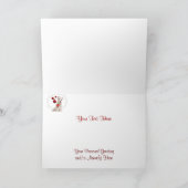 Wensen 4 van Kerstmis van Westie Prachtige - pas Feestdagen Kaart (Binnen)