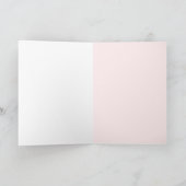 Wensen alleen voor u Floral Birthday Kaart (Binnen)