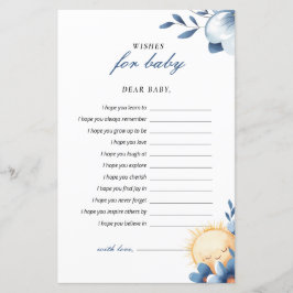 Wensen Baby komt hier de zoon Baby shower spel