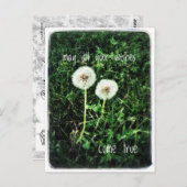 wensen briefkaart (Voorkant / Achterkant)