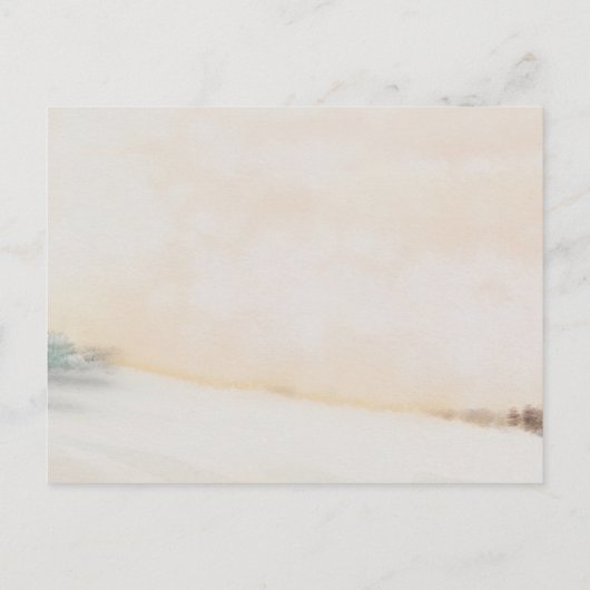 Wensen en Advies Winter Baby shower Kaart (Achterkant)