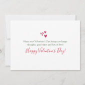 Wensen en zegeningen voor Valentijnsdag voor jou!  Kaart (Achterkant)