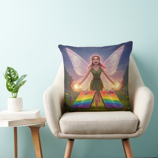 Wensen Fairy Vrijgezellenfeest Sierkussen (Stoel)