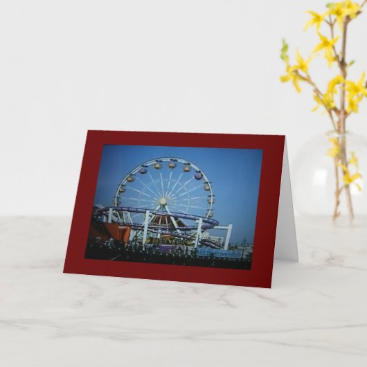 "WENSEN GAAN ROND EN ROND" KAART VAN HET KIND (Gele Bloem)