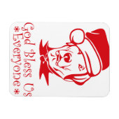 Wensen, God zegene Magneet (Horizontaal)