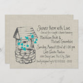 Wensen goed koppels douche kaart (Voorkant / Achterkant)