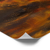 Wensen in de lucht Lantaarn Dromen in Expressive Poster (Hoek)