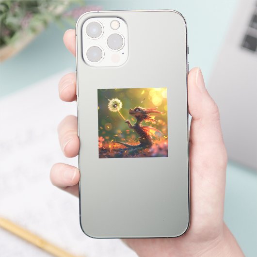 Wensen in de Wind Sticker (Telefoon)