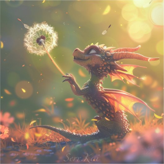 Wensen in de Wind Sticker (Voorkant)