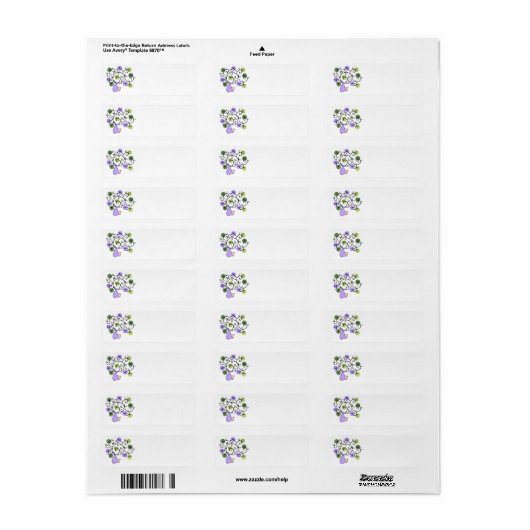 Wensen komen echt label (Full Sheet)