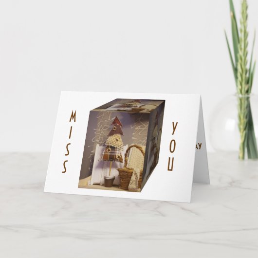 WENSEN STUREN MET KERST OVER DE MIJLEN FEESTDAGEN KAART (Voorkant)