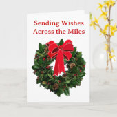 Wensen Sturen Over de Grote Afstand Kaart (Gele Bloem)