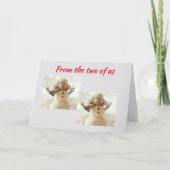 WENSEN VAN DE "TWEE VAN ONS"-HOLIDAIRE KAART (Voorkant)