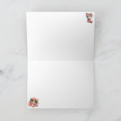 Wensen van een prettige Mele Kalikimaka kaart (Binnen)