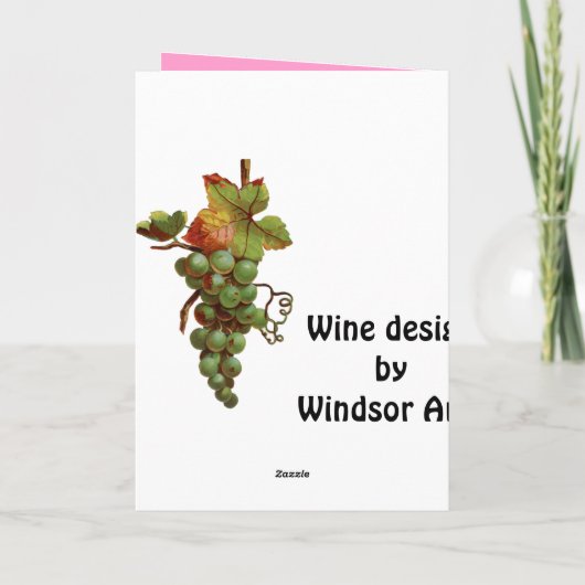 Wensen voor 65ste verjaardag, aanpasbaar kaart (Achterkant)