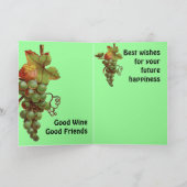 Wensen voor 72ste verjaardag, aanpasbaar kaart (Binnen)