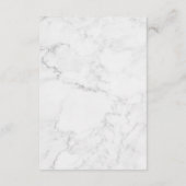 Wensen voor Baby Advies Kaart | Elegant bos (Achterkant)