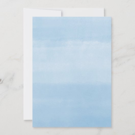 Wensen voor Baby boy blauwe ballonnen Kaart (Achterkant)