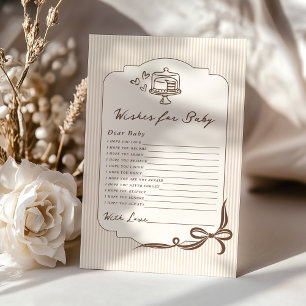 Wensen voor baby Cafe bebe Handgetekende Baby Show