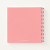 Wensen voor Baby Flamingo Baby shower Notitieboek (Achterkant)