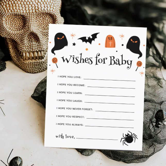 Wensen voor Baby Halloween Baby shower Game (Creator heeft geüpload)