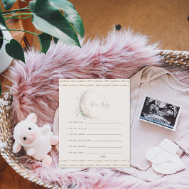 Wensen voor Baby Moon Child | Boho Hippie