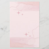 Wensen voor Baby Saddle Up Western Cowgirl thema (Achterkant)